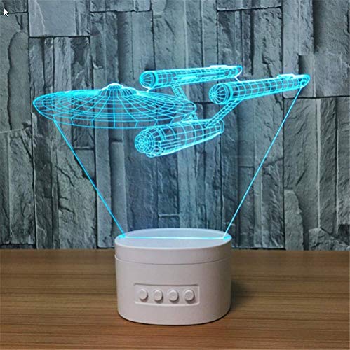 Preisvergleich Produktbild MWPO 3D Licht Pferd Bluetooth Lautsprecher Mehrfarbig Dimmen Led Licht Energiesparende Kinderzimmer Dekoration Lampe