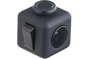 KOMUNJ Fidget Cube Toy with Click Ball, for ADHD ADD Stress Anxiety Relief 6 Sides Fidget Sensory Toys Relieves Stress And Anxiety for Children, Teen, Adult Stress Reliever