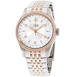 Band Material: Edelstahl, Band Farbe: Gold, Zifferblatt Farbe Silber