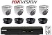 Produktbild HIKVISION – Kit 04 Kameras Dome Turbo HD IR 20 m – 720 P – EXT/INT