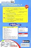 Image de Annales ABC du BAC 2016 Histoire - Géographie Term S