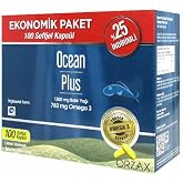 Ocean Plus 1200 Mg Omega3 Balık Yağı 100 Kaps&uuml;l