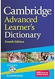 Cambridge Advanced Learner's Dictionary [With CDROM]: Fourth Edition by 