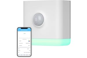 THIRDREALITY Wielofunkcyjne światło nocne (typ C) czujnik ruchu Zigbee 3 w 1, czujnik oświetlenia i światło RGB regulowana jasność