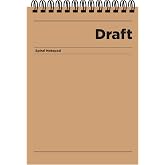 Keskin Color A4 Kareli Bloknot Draft - Kahverengi
