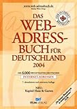 Image de Das Web-Adressbuch für Deutschland 2004: Die 6.000 wichtigsten, deutschen Internet-Adressen