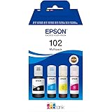 Epson EcoTank 102 Genuine Multipack Ink Bottles