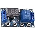 TechSupreme Timer Relay, DC 6-30V 1 Channel Relay Module Switch Trigger Time Delay Circuit Electronic Components