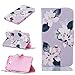 Price comparison product image Lumia 650 Flip Case, Microsoft Lumia 650 Wallet Cover, Vioela [Slim Fit] Elegant White Lily Flowers Pattern Premium PU Leather Shock Resistant Bookstyle Stand Flip Bracket Magnetic Closure Protective Case Cover for Microsoft Lumia 650 with Credit Card Holder Slot - Pale Lavender