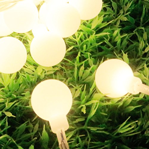 MIDWEC Wasserfeste IP44 Globus Lichterkette 10 M 100 LED 31V SICHER Spannung-8 Modi - 5