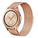 Produktbild BZLine® Armband für Samsung Galaxy Watch 42 mm/46 mm, Luxus Milanese Samsung Galaxy Watch Ersatzarmband Edelstahl Samsung Galaxy Uhr mit Magnet-Verschluss Armband für Samsung Galaxy Uhr 42 mm 46 mm (Roségold, 42 mm)