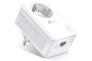 TP-Link TL-PA7017 P AV1000 Adaptateur Powerline Gigabit avec Prise (1 Port Gigabit, Plug and Play, économie d'énergie, Compatible avec Tous Les adaptateurs Powerline Courants) Blanc