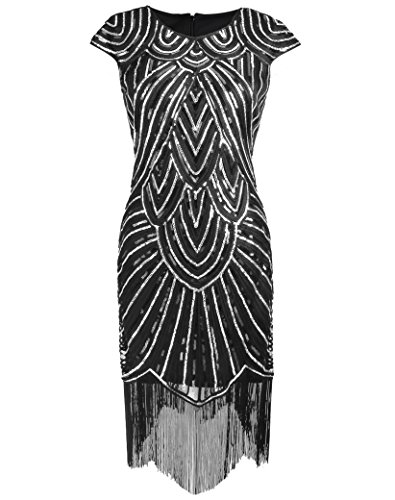 open lace back dress Small-2XL Black Gatsby Dress – Sew Romantic Designs