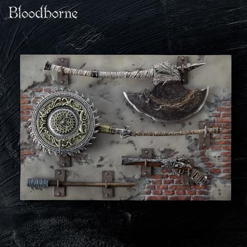 Preisvergleich Produktbild Bloodborne Hunter's Arsenal 1 / 6 Replika: Waffen-Set