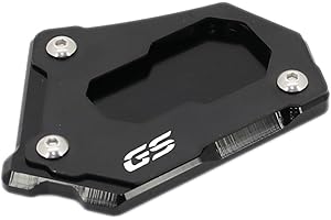 BROEL Prolunga cavalletto Laterale Moto per BMW per R1250GS per R 1200 GS LC ADV R1250GS per Adventure R 1250 GS Prolunga cavalletto Moto Prolunga cavalletto Laterale Cavalletto Laterale 2013-2020 (Color :