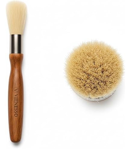 Accessoire Machine à Café Pinceau à Café Barista - En Bois De Noyer Avec Crochet - Nettoyage Machines Expresso Lor Barista Machine