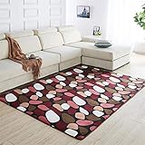 - Esta alfombra sólida es simple y sencilla con un elegante diseño de transición. traerá una sensación cálida, vibrante y audaz a cualquier habitación de su hogar.