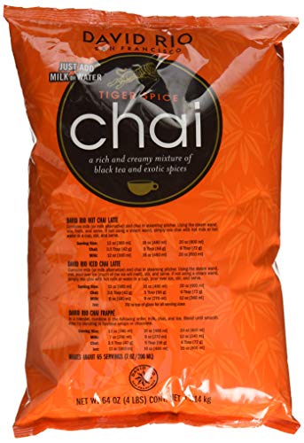David Rio Food Service Tiger Spice Chai, 1er Pack (1 x 1.816 kg)