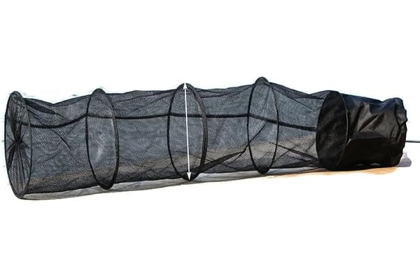 xtrafast Passant des Filets de Pêche 1, 5 M Long avec 22cm Tiges en Aluminium