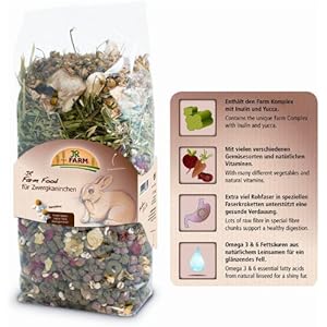 JR Farm-Food Zwergkaninchen Sensitive 750g