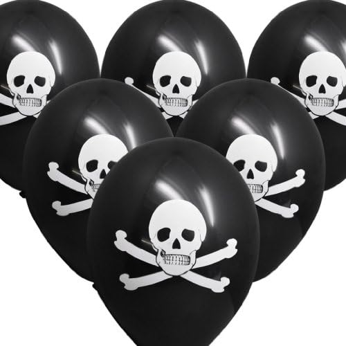 Cross Bow Skull Balloons (6)