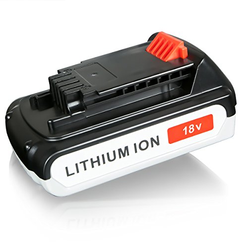 FLAGPOWER 18V 2000mAh Werkzeug Akku für BLACK & DECKER LBXR20 BL2018-XJ GKC1825L GTC1850L20 STC1820 Li-ion Batterie 2.0Ah Accu (2 Stück) - 6