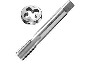 JOISIDE Juego de Terrajas y Machos M14*1mm,Troqueles Métricos,Juego de Herramientas Manuales para Cortar