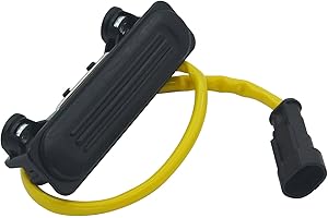 Kalunfex Interrupteur d'ouverture de hayon arrière pour Doblo Bouton de libération du coffre 51829929