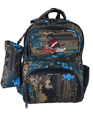 Roamlite - Mochila Escolar para Niños y Niñas 22 Colores - Estuche para Lápices a Juego Gratis - Cartera para el Colegio Tamaño Mediano 6 Bolsillos - Bolsas Infantiles de 30 litros - 46 x 32 x 20 cm