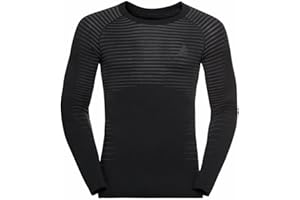 Odlo Herren Performance Light_188142 Funktionsunterwäsche Langarm Shirt (1er Pack)