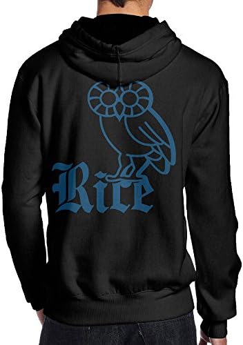 Ano Men's Hoodie Rice University Owl Black -  Black - 