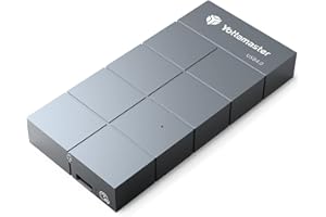 Yottamaster Enclosure NVMe USB4 M.2, custodia 40Gbps M.2 compatibile con Thunderbolt 3/4 di tipo C, fino a 2700 MB/s- per SSD NVMe 2280, supporto per custodia NVMe M.2 - [HC4]