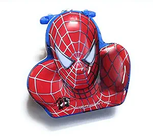 The Ethnicity Cartoon Printed Metal Money Bank Piggy Bank for Kids Boys & Girls with Lock