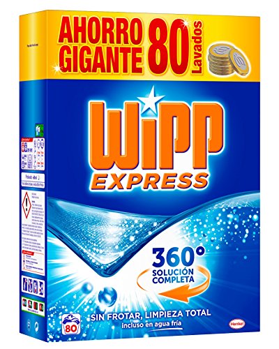 WiPP Express Detergente en Polvo - 80 Lavados (5,2 Kg)