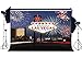 Produktbild Sunny Star 7 x 150/210 x 150 cm Vinyl Fotografie Hintergrund Welcome to Las Vegas Fancy Kamin Night View Hintergründen nahtlos Kids Mädchen Erwachsene Holiday Hintergrund Foto Studio Requisiten ca497