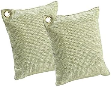 Set of 2 Natural Air Purifying Bags To Keep Car Interior Windows Mist Free
