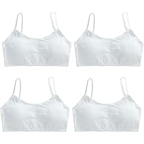 Lot De 2 Soutiens-gorge De Sport Blancs Fille Taille M (12-14 Ans) – K-mart, Neufs