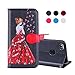 Produktbild pro Huawei P10 Lite Hülle,Geprägte Muster Handy hülle / Tasche /Cover /Case für das Hülle pro Huawei P10 Lite – PU Leder Flip Cover Leder Hülle Kunstleder Folio Schutzhülle Wallet Tasche Etui Standfunktion Kredit Kartenfächer+Schlüsselanhänger (Königsblau)