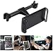 Produktbild Auto iPad Tablet Halterung,Aokey Tablet Halterung Auto Kopfstütze Mount Sitzhalterung Cradle Halter 360 Grad Drehung Universal Car Tablet Halter Halterung Kids Travel Player Halterung für iPad,iPhone,Oberfläche,Samsung Galaxy Tabs,andere Smartphones(Schwarz)