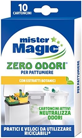 Mr Magic 119260 Cardstock, Zero Odours For Bin, Multi-Colour, 10 Sheets