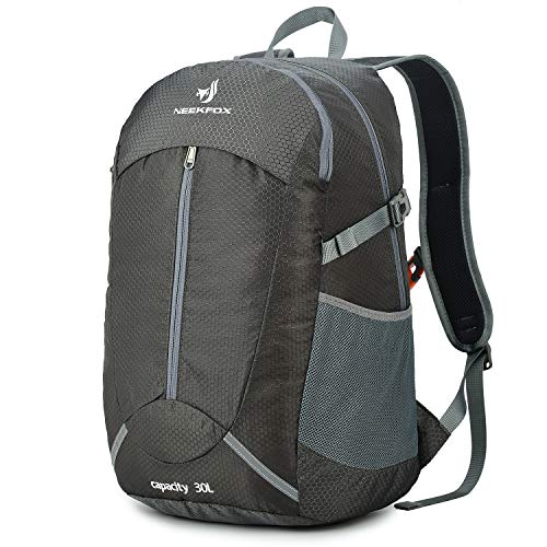 NEEKFOX Sac à Dos de Randonnée Léger et Emballable 30L Sac à Dos de Voyage de Randonnée pour Hommes et Femmes, Sac à Dos Pliable Ultra-léger pour Le Sports Camping en Plein Air