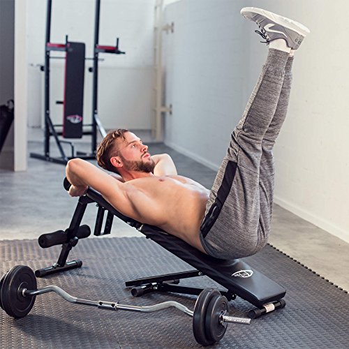 TecTake® Sit Up Bank Trainingsbank Rückentrainer Bauchtrainer - 2