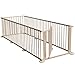 Wooden Playpen ~ Best Solid Pine Large Heavy Duty 8-Panel for Babies and Toddlers. Baby Safe Secure Portable Wood Playard Play Pen and Room Divider w/ Child Safety Gate. 100% Satisfaction Guarantee