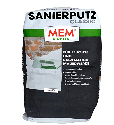 MEM Sanierputz Classic 25 kg weiss - Isoputz - Anti-Schimmelputz