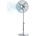 Cecotec Ventilateur De EnergySilence 515 MaxFlow White. 45W, Diamètre De 16", 5 Pales, Minuterie 1h, 3 Vitesses Et Oscillation Automatique, Hauteur Réglable Jusqu'à 135cm