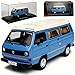 Produktbild alles-meine.de GmbH VW Volkswagen T3 A Camping Westfalia JokerTransporter Personen Blau 1979-1992 1/43 Schuco Modell Auto mit individiuellem Wunschkennzeichen