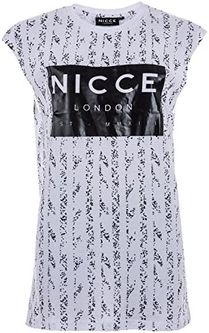 Nicce Womens Womens Belize MMX Tank in White - 10