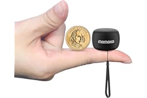 Momoho Mini Cassa Bluetooth, Altoparlante Bluetooth Portatile Speaker piccola Aggiornato BTS0011 per Interni, Esterni e Viaggi (Nero)