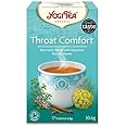 Yogi TEAS - AYURVEDIC Organic Ancient Herbal Formula Throat Comfort 17bags (Pack of 1)
