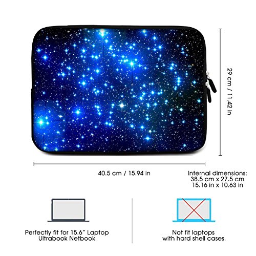 Sidorenko Laptop Tasche f  r 15 - 15 6 Zoll   Universal Notebooktasche Schutzh  lle   Laptoptasche aus Neopren  PC Computer H  lle Sleeve Case Etui  B